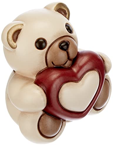 THUN I Classici Geschenkartikel Teddy Max, Keramik, bunt Soft, 8.3 cm H von THUN