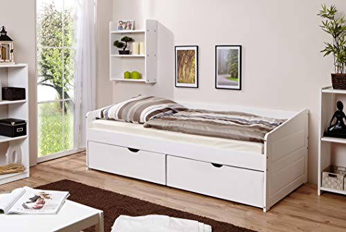 TiCAA Sofabett Micki Kiefer massiv von TiCAA