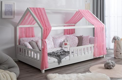 TiCAA Tüll-Set für Hausbett von TiCAA
