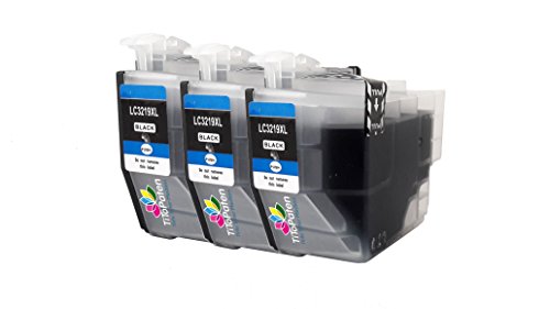 3 kompatible Tintenpatronen 3219XL schwarz für Brother MFC-J 5730 DW 3 kompatible Tintenpatronen 3219XL schwarz für Brother MFC-J 5730 DW von TiToPaten