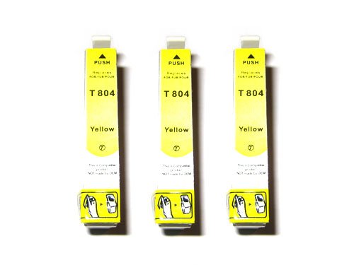3X kompatible Premium Druckerpatrone Für den Drucker Epson Stylus Photo RX 585 in Yellow Hohe Kapazität! 3X kompatible Premium Druckerpatrone Für den Drucker Epson Stylus Photo RX 585 in Yellow Hohe Kapazität! von TiToPaten
