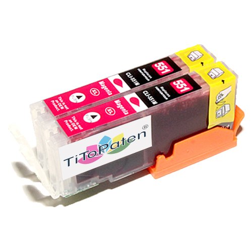 TiToPaten* - 2X Canon Pixma IP 7250 kompatible XL Druckerpatronen - Magenta - Patrone MIT CHIP !!!Hohe Laufleistung!!! von TiToPaten