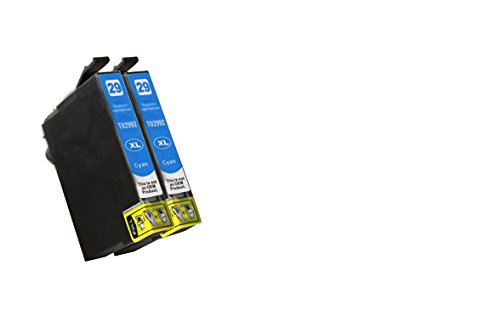 TiToPaten* - 2X Epson Expression Home XP-335 - Blau - Patrone mit Chip von TiToPaten