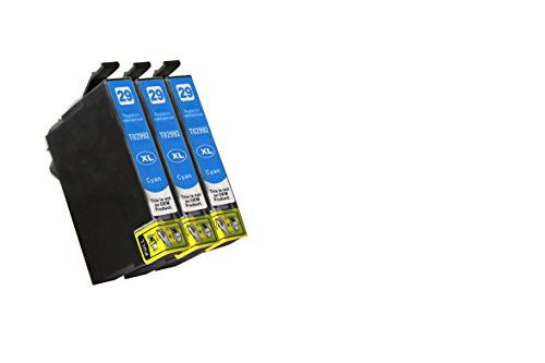 TiToPaten* - 3X Epson Expression Home XP-335 - Blau - Patrone mit Chip von TiToPaten