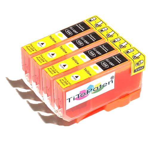TiToPaten* - 4X Canon Pixma IP 4850 kompatible XL Druckerpatrone - Gelb - Patrone MIT CHIP !!!Hohe Laufleistung!!! TiToPaten* - 4X Canon Pixma IP 4850 kompatible XL Druckerpatrone - Gelb - Patrone MIT CHIP !!!Hohe Laufleistung!!! von TiToPaten