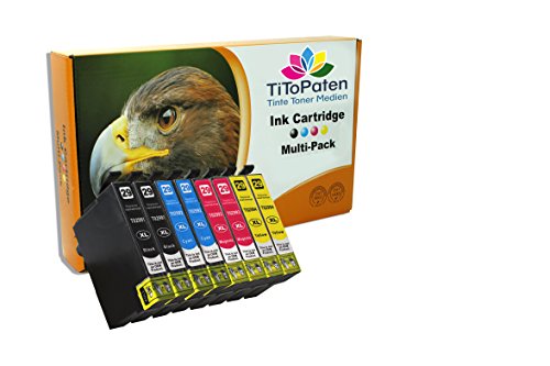 TiToPaten* 8 Druckerpatronen kompatibel mit Epson T2991XL-T2994XL von TiToPaten