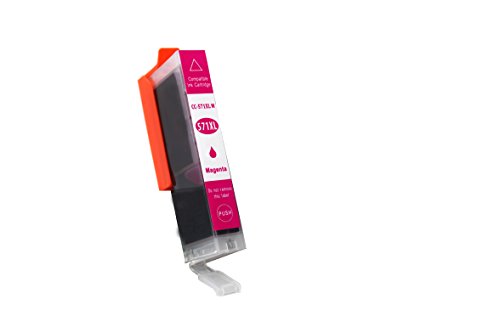 TiToPaten 1x kompatible Druckerpatrone XL passend für Canon Pixma MG 5753 Ersatz für CLI-571 - Magenta - Hohe Qualität TiToPaten 1x kompatible Druckerpatrone XL passend für Canon Pixma MG 5753 Ersatz für CLI-571 - Magenta - Hohe Qualität von TiToPaten