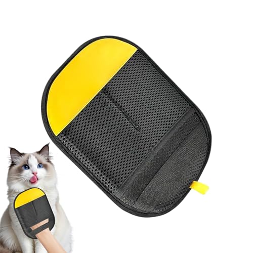 Tiajingzi Elektrostatischer Haarentferner Für Tiere | Statische Haarentfernung Handschuhe Für Haustier Katze - Abstreifhandschuh Für Kurzes Und Langes Fell Tiere Bürste Wohnung Haushalt von Tiajingzi