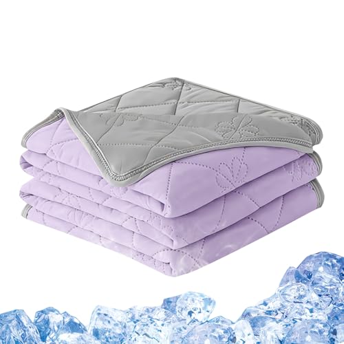 Tiajingzi Kühldecke | Kühldecken Für Warme Schläfer,Beidseitige Schlafdecke Kühlfunktion Für Zuhause Wohnzimmer Schlafzimmer Camping Reise Sofa Innenbereich von Tiajingzi