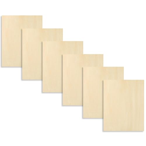 Tiajingzi Lindenholz Platten,Unbehandeltes Holz | 6er Set für CNC Schneiden Architekturmodelle Bemalen Brandmalerei Tiajingzi Lindenholz Platten,Unbehandeltes Holz | 6er Set für CNC Schneiden Architekturmodelle Bemalen Brandmalerei von Tiajingzi