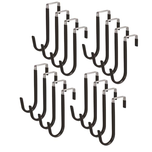 Tiajingzi Over The Door Hooks,16 Stücke Haken Für Hinter Der Tür | Ohne Bohren Entfernbarer Hakenrack,Girlande Wäscheraum von Tiajingzi