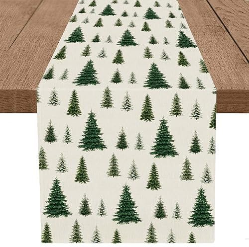 Tian Zhun Weihnachts-Tischläufer, Weihnachtsbaum-Tischläufer, Weihnachten, Winter, Zuhause, Küche, Party, Esstischdekoration, 40 x 240 cm Tian Zhun Weihnachts-Tischläufer, Weihnachtsbaum-Tischläufer, Weihnachten, Winter, Zuhause, Küche, Party, Esstischdekoration, 40 x 240 cm von Tian Zhun
