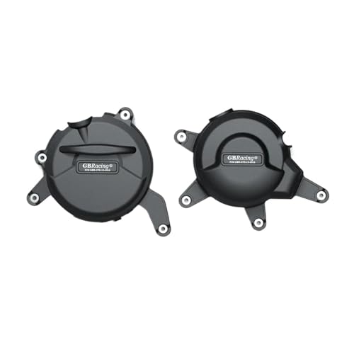 TianChuangs Motorräder kupplungsdeckel Für KTM RC 390 2017-2021 Duke 390 2016-2021 Schwarz Links Motorräder Motorabdeckung Schutzhülle Kurbelgehäuse Motordeckel (Color : 1 Set-bk) von TianChuangs