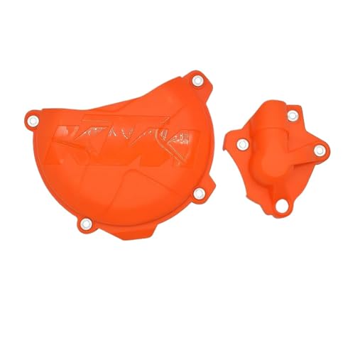 TianChuangs Motorräder kupplungsdeckel for KTM Sxf Excf Xcf Xcfw 250 350 Six Days Freeride 2013-2016 Motorrad Kupplung Schutz Wasserpumpe Abdeckung Schutz Kurbelgehäuse Motordeckel von TianChuangs