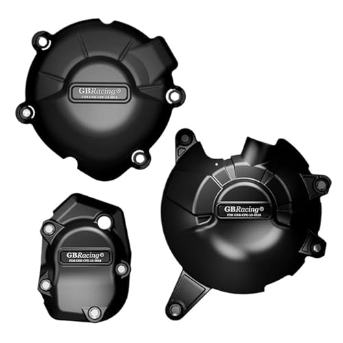 TianChuangs Motorräder kupplungsdeckel for Kawasaki Z900 2017-2023 Autobike Motorabdeckung Sekundäre Motorabdeckung Schutzset Kurbelgehäuse Motordeckel(1set) von TianChuangs
