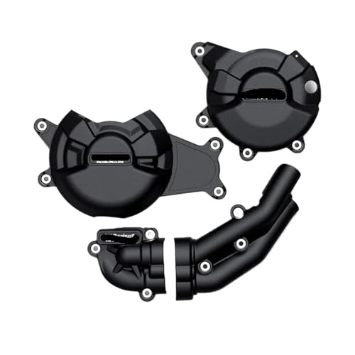 TianChuangs Motorräder kupplungsdeckel for Yamaha MT-07 / FZ-07 2012-2023 Motorrad Motor Schutz Lichtmaschine Schutz Zubehör Kurbelgehäuse Motordeckel(A) von TianChuangs