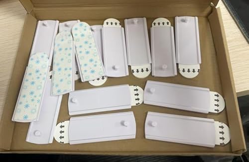 15 Stück Klebenagel für Bilderrahmen, Bilderhaken Selbstklebend mit Hoher Tragkraft, Universal Klebehaken Bilder, Klebenägel Wand für Aufhängen von Bildern und Rahmen von TianFukj