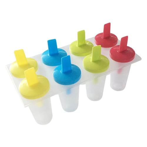 TianWlio Eisformen EIS am stiel Silikon Popsicle Formen Set Stücke am Maker Form DIY Form am Joghurt Werkzeuge nach dem Zufallsprinzip Silikon Eisformen EIS stiel Silikon Eisform Bunt von TianWlio