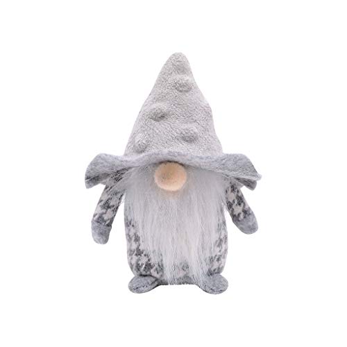 TianWlio Santa Tuch Geschenk Dekoration Puppe Geburtstag Weihnachten Urlaub für Home Home Decor Figuren Weihnachten Deko wichte Süß (D, One Size) von TianWlio