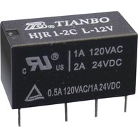 HJR1-2C-L-24VDC Printrelais 24 v/dc 2 a 2 Wechsler 1 St. - Tianbo Electronics von Tianbo Electronics