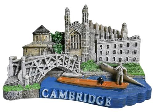 Cambridge Cambridgeshire Kühlschrankmagnet, Großbritannien, Reise-Souvenir, 3D-Kühlschrankdekoration, Bastel-Kollektion von Tianfulai
