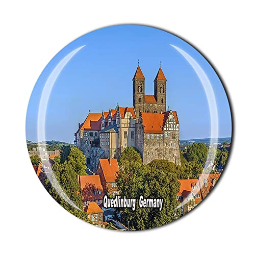 Deutschland Quedlinburg Kühlschrankmagnet Kristall Touristen Souvenir Geschenkkollektion Heimdekoration Kühlschrank Magnet Aufkleber von Tianfulai