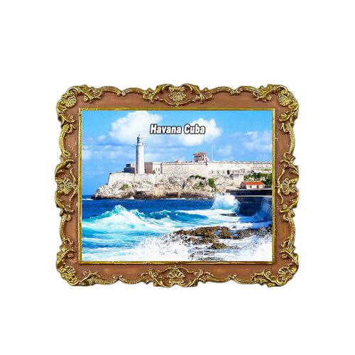 El Malecon Havanna Kuba Kühlschrankmagnet 3D Reise Souvenir Kühlschrank Dekoration Magnetischer Aufkleber Craft Collection von Tianfulai