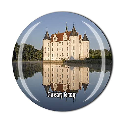 Glucksburg Deutschland Kühlschrankmagnet Kristall Touristen Souvenir Geschenk Sammlerstücke Kühlschrank Magnet Aufkleber von Tianfulai