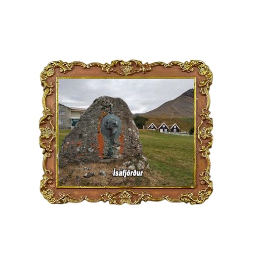 Hrafnseyri Ísafjörður Island Kühlschrankmagnet 3D Reise Souvenir Kühlschrank Dekoration Magnetaufkleber Handwerk Sammlung von Tianfulai