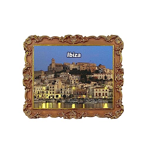 Ibiza Spanien Kühlschrankmagnet Reise Souvenir Kühlschrank Dekoration Magnetaufkleber 3D Craft Collection von Tianfulai
