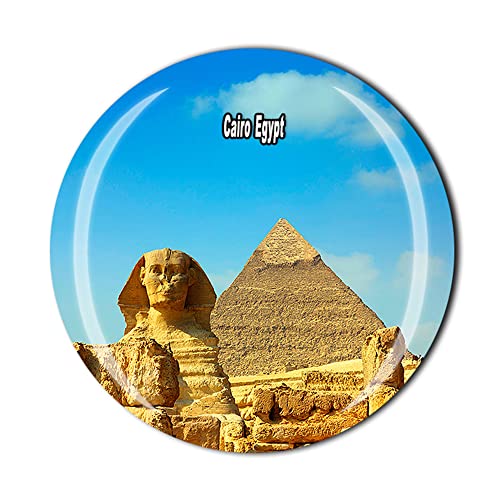 Kairo Ägypten Kühlschrankmagnet Kristall Touristen Souvenir Geschenkkollektion Kühlschrank Magnetischer Aufkleber von Tianfulai