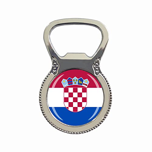 Kroatien Nationalflagge Kühlschrankmagnet Flaschenöffner Touristen-Souvenir Geschenkkollektion Kühlschrank Magnetaufkleber von Tianfulai