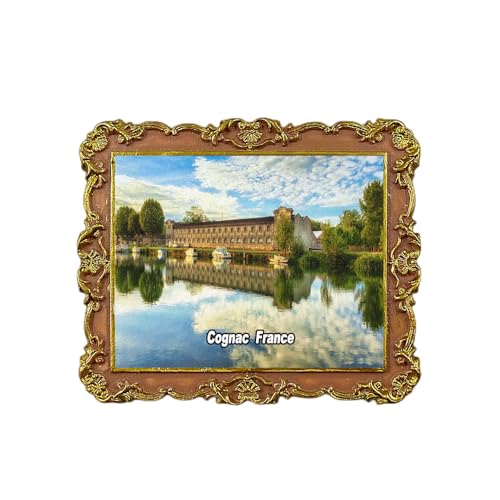 Kühlschrankmagnet, Motiv: Cognac, Frankreich, 3D, Reise-Souvenir, Kühlschrankdekoration, Magnetaufkleber, Bastel-Kollektion Kühlschrankmagnet, Motiv: Cognac, Frankreich, 3D, Reise-Souvenir, Kühlschrankdekoration, Magnetaufkleber, Bastel-Kollektion von Tianfulai