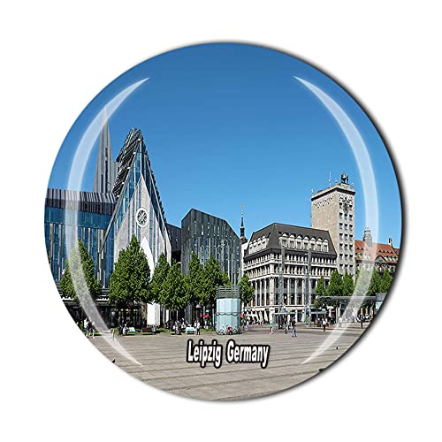 Leipzig Deutschland Kühlschrankmagnet Touristen Souvenir Geschenkkollektion Kühlschrank Kristall Magnet Aufkleber von Tianfulai