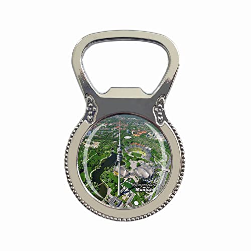 Olympia Park München Bayern Deutschland Kühlschrank Magnet Flaschenöffner Touristen Souvenir Geschenkkollektion Kühlschrank Magnet Aufkleber von Tianfulai