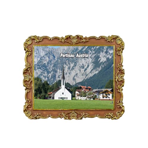 Pertisau Tirol Österreich Kühlschrankmagnet 3D Reise Souvenir Kühlschrank Dekoration Magnetaufkleber Handwerk Kollektion von Tianfulai