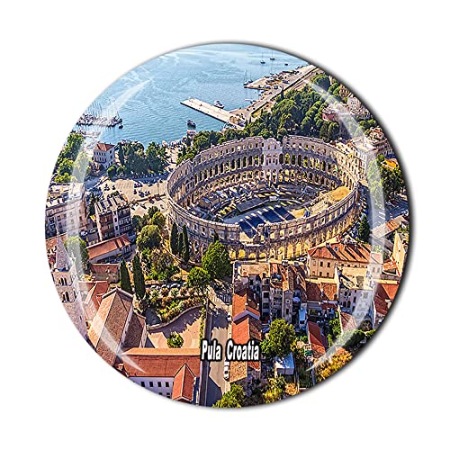 Pula Kroatien Kühlschrankmagnet Kristall Touristen Souvenir Geschenkkollektion Kühlschrank Magnetischer Aufkleber von Tianfulai