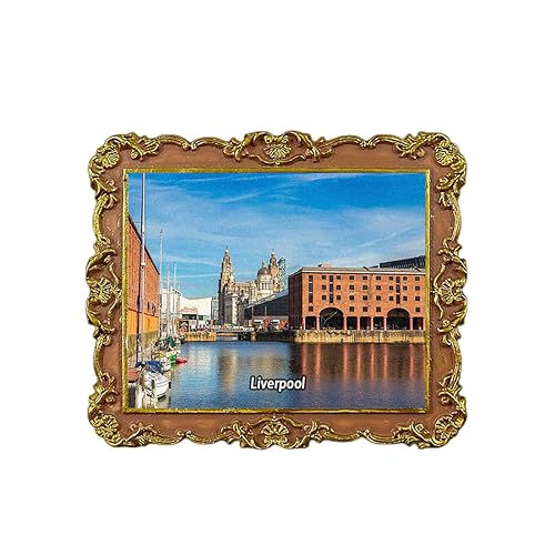 Royal Albert Dock Liverpool England UK Kühlschrankmagnet 3D Reise Souvenir Kühlschrank Dekoration Magnetischer Aufkleber Craft Collection Royal Albert Dock Liverpool England UK Kühlschrankmagnet 3D Reise Souvenir Kühlschrank Dekoration Magnetischer Aufkleber Craft Collection von Tianfulai
