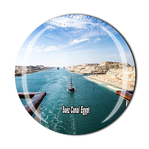 Suez Kanal Ägypten Kühlschrankmagnet Kristall Touristen Souvenir Geschenkkollektion Kühlschrank Magnetischer Aufkleber von Tianfulai