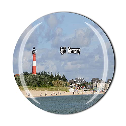 Sylt Germany Kühlschrankmagnet Touristen Souvenir Geschenkkollektion Heimdekoration Kühlschrank Kristall Magnet Aufkleber von Tianfulai