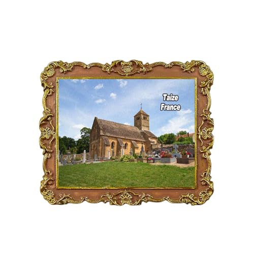 Taize France Kühlschrankmagnet, 3D, Reise-Souvenir, Kühlschrankdekoration, Magnetaufkleber, Bastel-Kollektion von Tianfulai