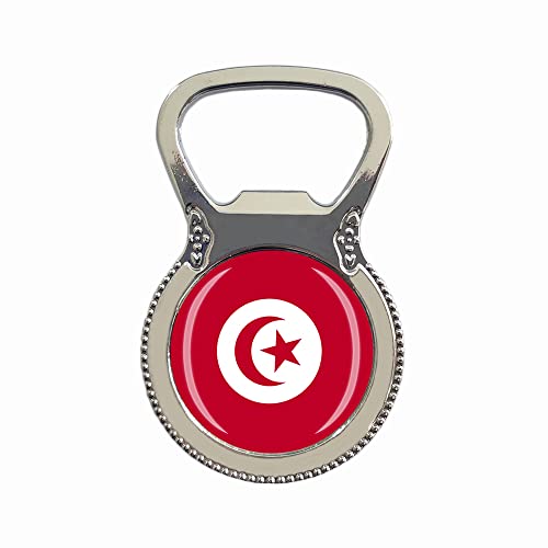 Tunesien Nationalflagge Kühlschrankmagnet Flaschenöffner Touristen-Souvenir Geschenkkollektion Kühlschrank Magnetaufkleber von Tianfulai