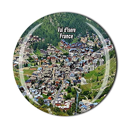 Val d'Isere France Kühlschrankmagnet Kristall Touristen Souvenir Geschenk Sammlerstücke Kühlschrank Magnetischer Aufkleber Val d'Isere France Kühlschrankmagnet Kristall Touristen Souvenir Geschenk Sammlerstücke Kühlschrank Magnetischer Aufkleber von Tianfulai