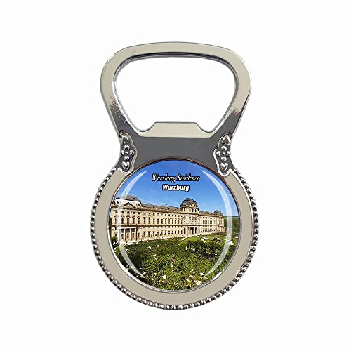 WÜRZBURG Residenz WÜRZBURG Deutschland Kühlschrankmagnet Flaschenöffner Touristen Souvenir Geschenkkollektion Kühlschrank Magnet Aufkleber von Tianfulai