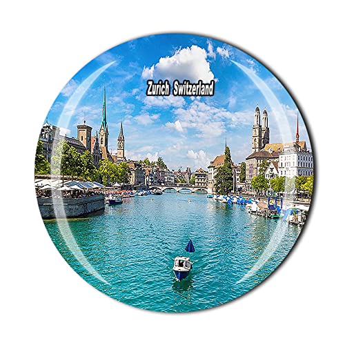 Zürich Schweiz Kühlschrankmagnet Kristall Touristen Souvenir Geschenkkollektion Kühlschrank Magnet Aufkleber von Tianfulai