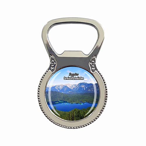 Zugspitze Garmisch-Partenkirchen Deutschland Kühlschrank Magnet Flaschenöffner Touristen Souvenir Geschenkkollektion Kühlschrank Magnet Aufkleber von Tianfulai