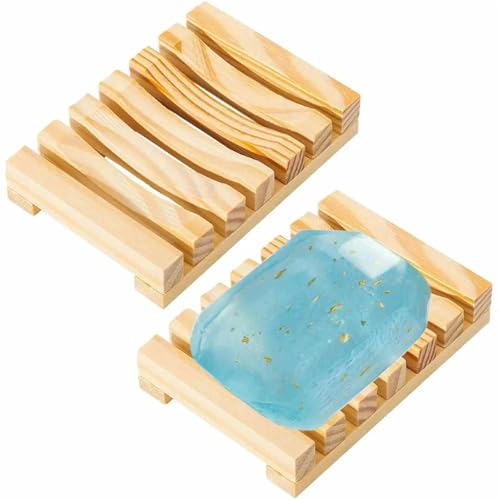 Tianher Seifenschale Holz, 2 Stück Seifendose Seifenmühle Seifenschale mit Ablauf Seifenhalter Seifenablage Dusche Seifenbox Hölzerne Schwammhalter Handgefertigte Seifenkiste für Dusche Badewanne Tianher Seifenschale Holz, 2 Stück Seifendose Seifenmühle Seifenschale mit Ablauf Seifenhalter Seifenablage Dusche Seifenbox Hölzerne Schwammhalter Handgefertigte Seifenkiste für Dusche Badewanne von Tianher