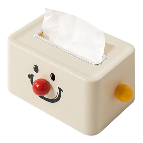 Tianher Taschentuchspender,Kreativ Taschentücher Box Kosmetiktücher Box Taschentuchbox Papiertaschentücher Box Feuchttücherspender Tissue Box mit Süßen Großen Nase von Tianher