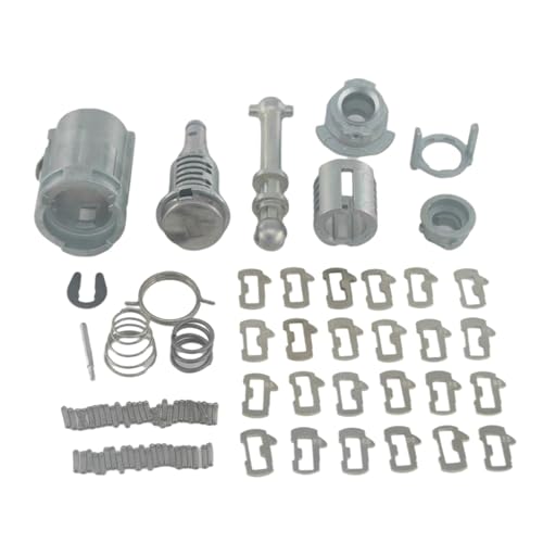 Fit for CITROEN C2 C3 2002-2010 VORNE LINKS ZERLEGEN TÜRSCHLOSS BARREL REPARATURSATZ 9170T9 9170W9 9170T5 256924 AL102 Reparatur von Tianwu03