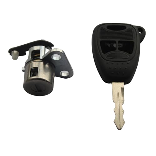 Fit for J-e-e-p Compass Patriot Chrysler 200 300 Dodge Avenger AL367 5179511AA 05139099AA Zündschalter Vorne Links Türschloss Zylinder(Left Lock 1pc Key) von Tianwu03